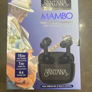 Mambo wireless earbuds by Santana